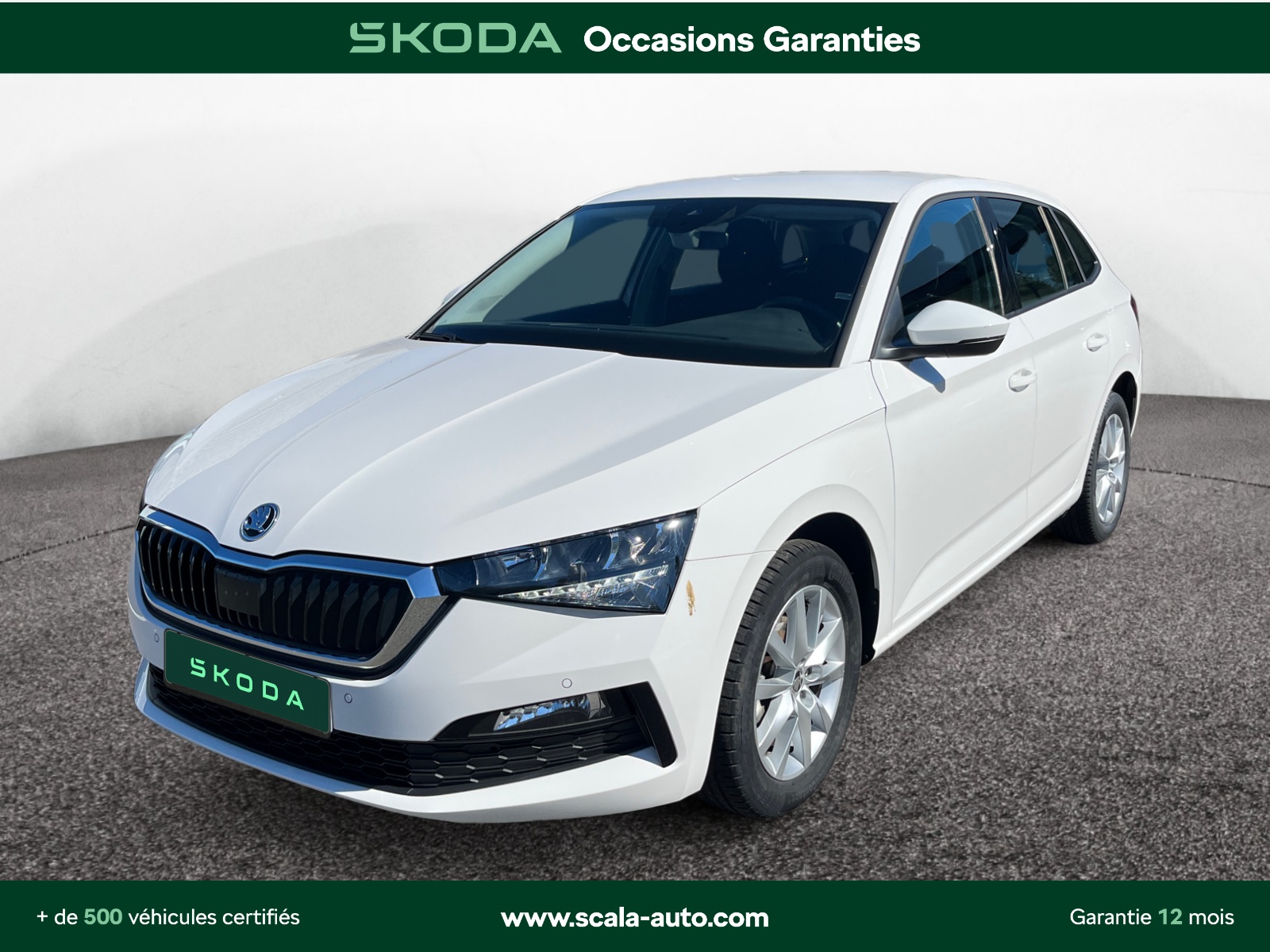 SKODA SCALA 34+AVANT+GAUCHE