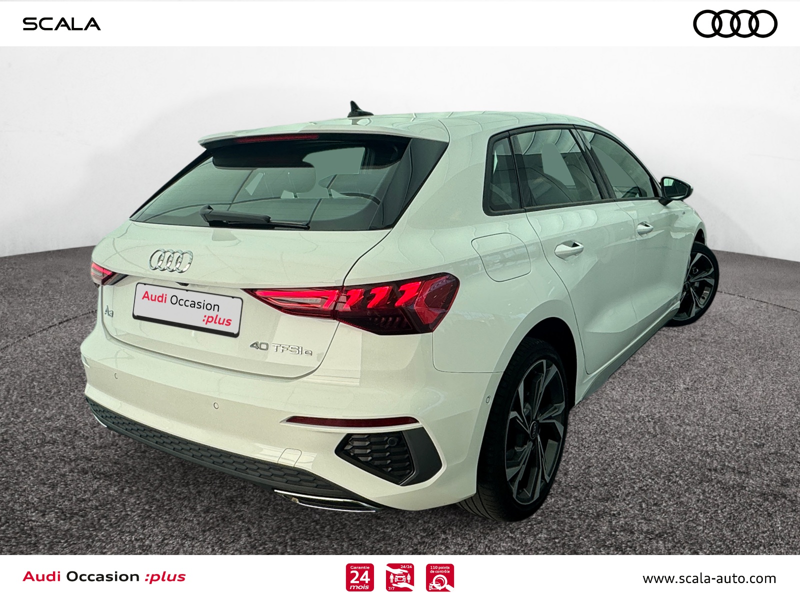 AUDI A3+SPORTBACK 34+ARRIERE+DROIT