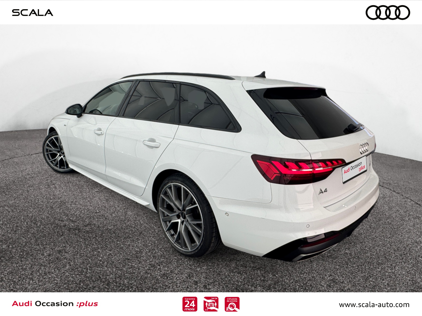 AUDI A4+AVANT 34+ARRIERE+GAUCHE
