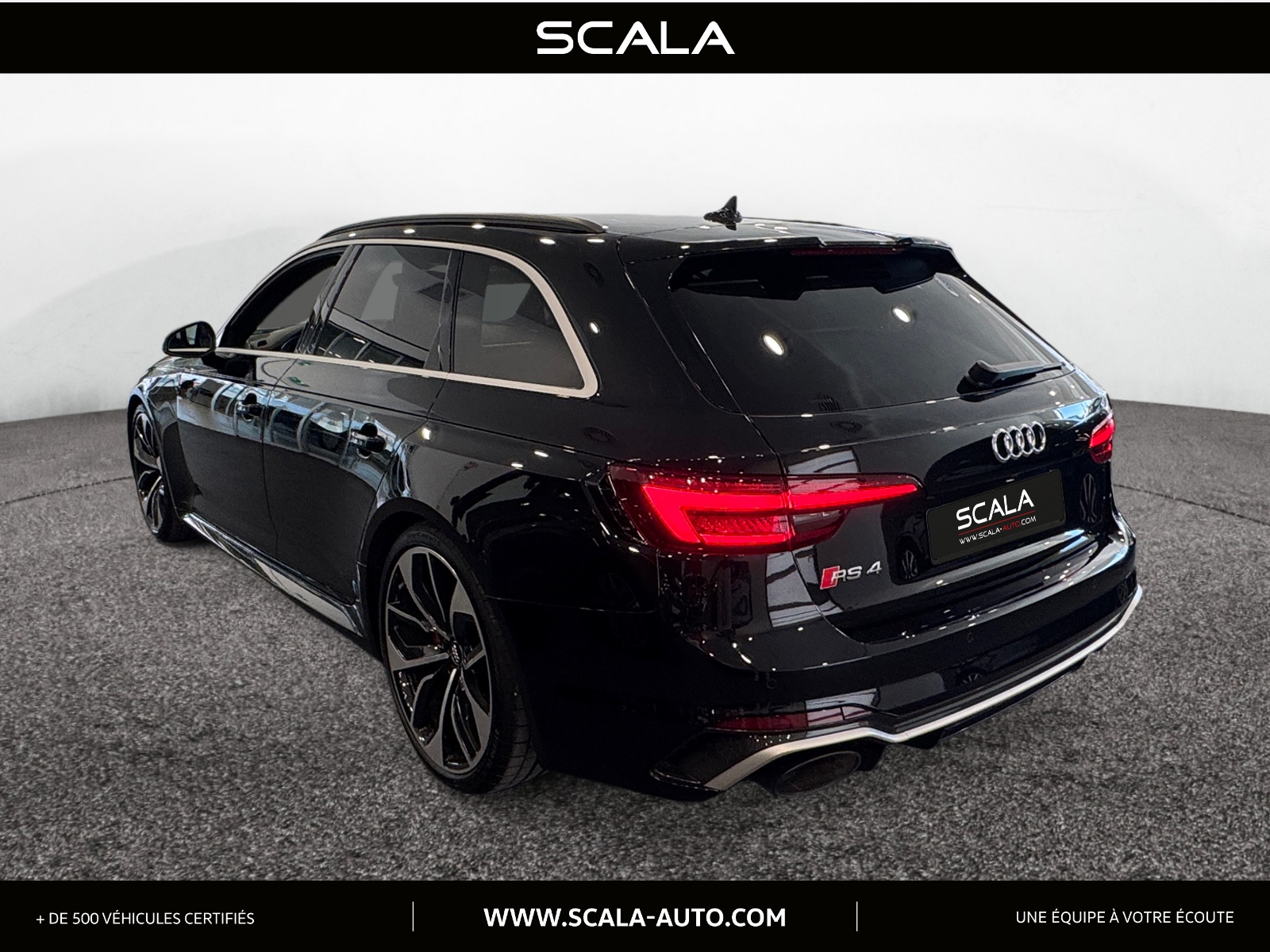 AUDI RS4+AVANT 34+ARRIERE+GAUCHE
