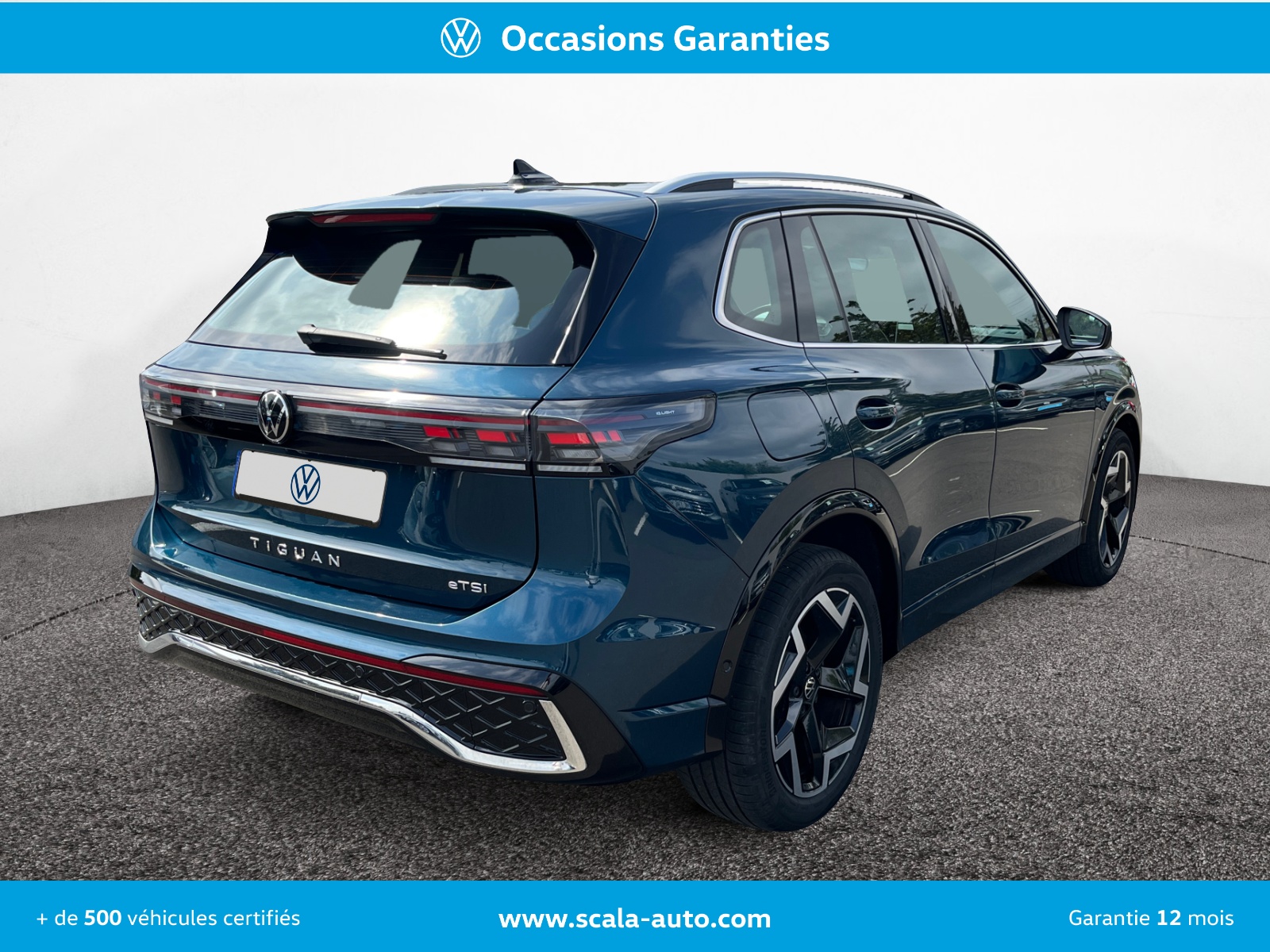 VOLKSWAGEN TIGUAN 34+ARRIERE+DROIT