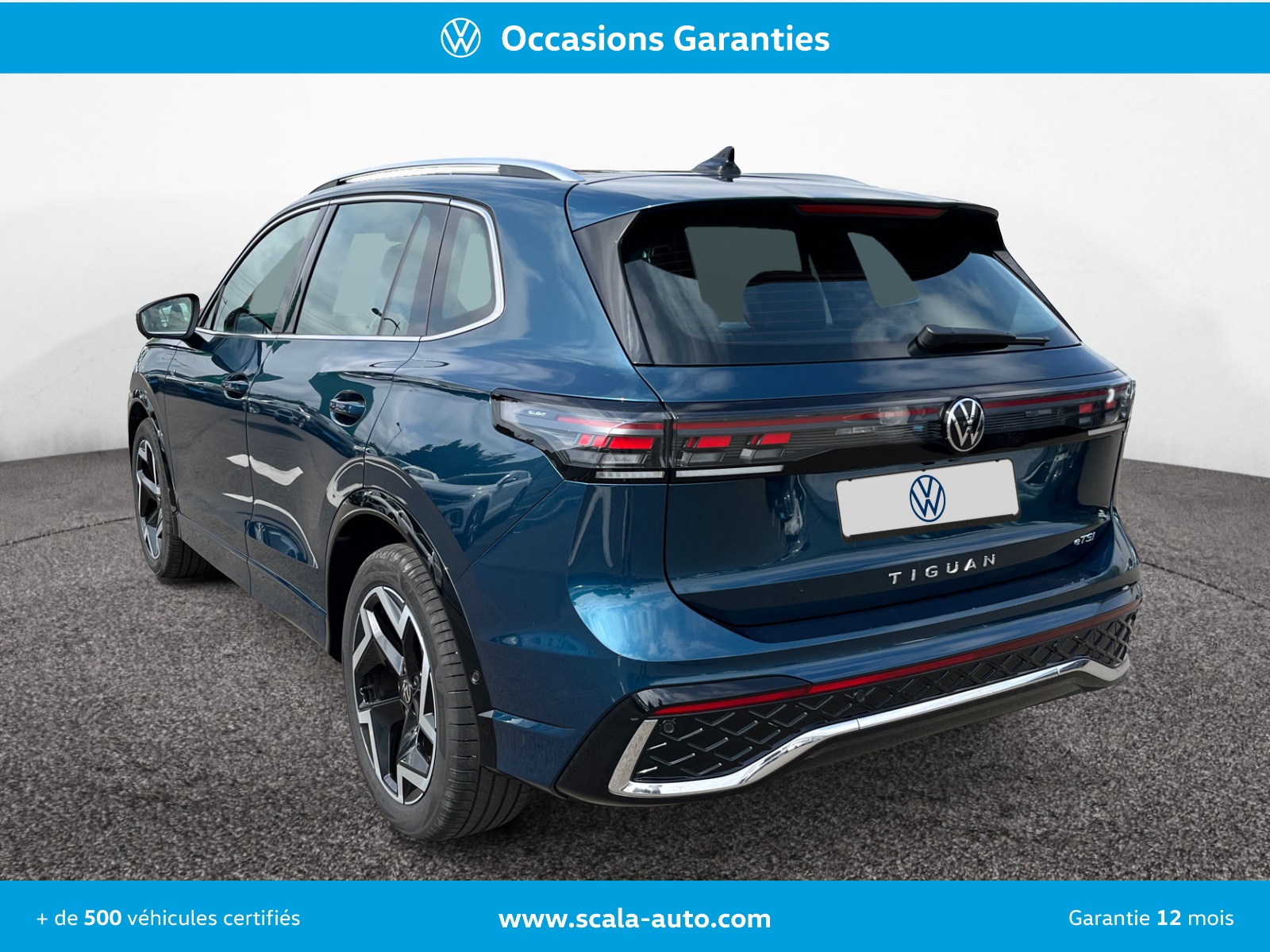 VOLKSWAGEN TIGUAN 34+ARRIERE+GAUCHE
