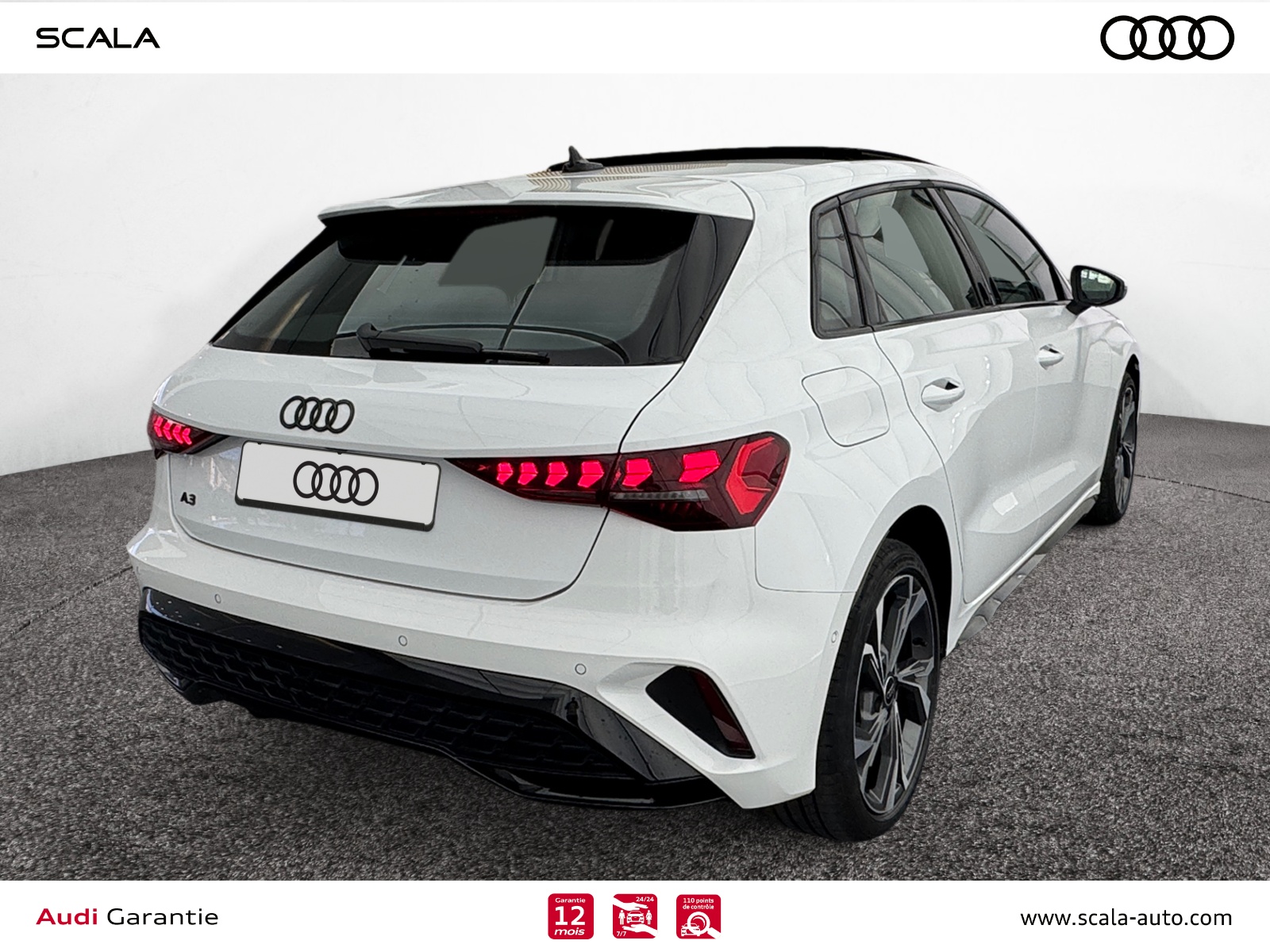 AUDI A3+SPORTBACK 34+ARRIERE+DROIT