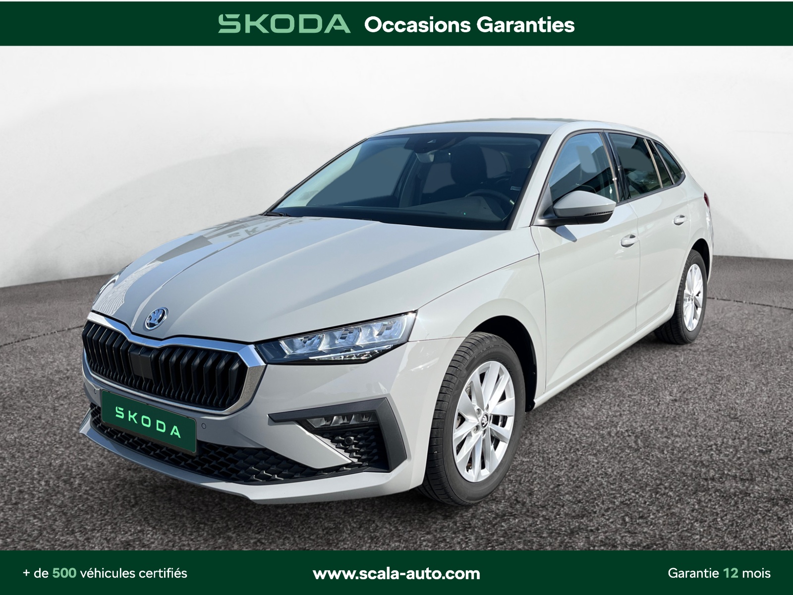 SKODA SCALA 34+AVANT+GAUCHE