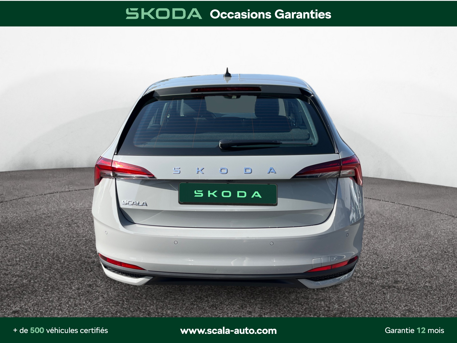 SKODA SCALA FACE+ARRIERE