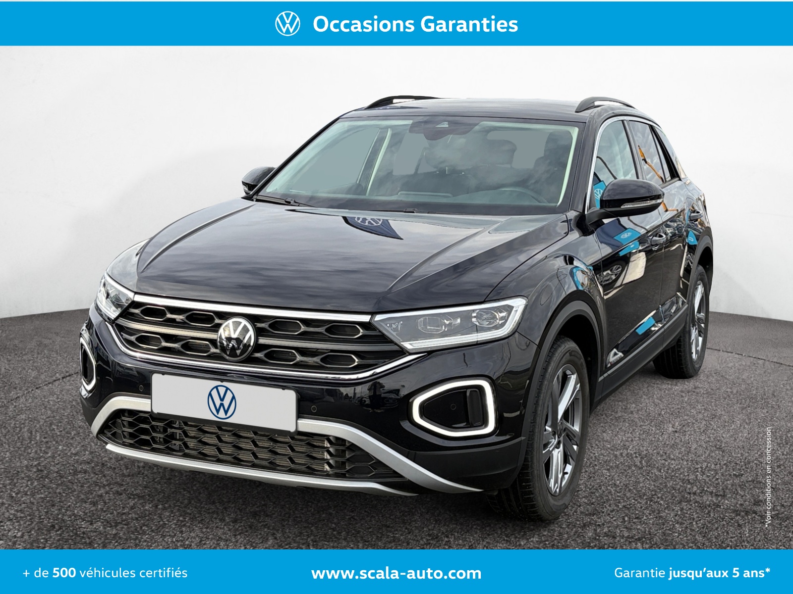 VOLKSWAGEN T ROC 34+AVANT+GAUCHE