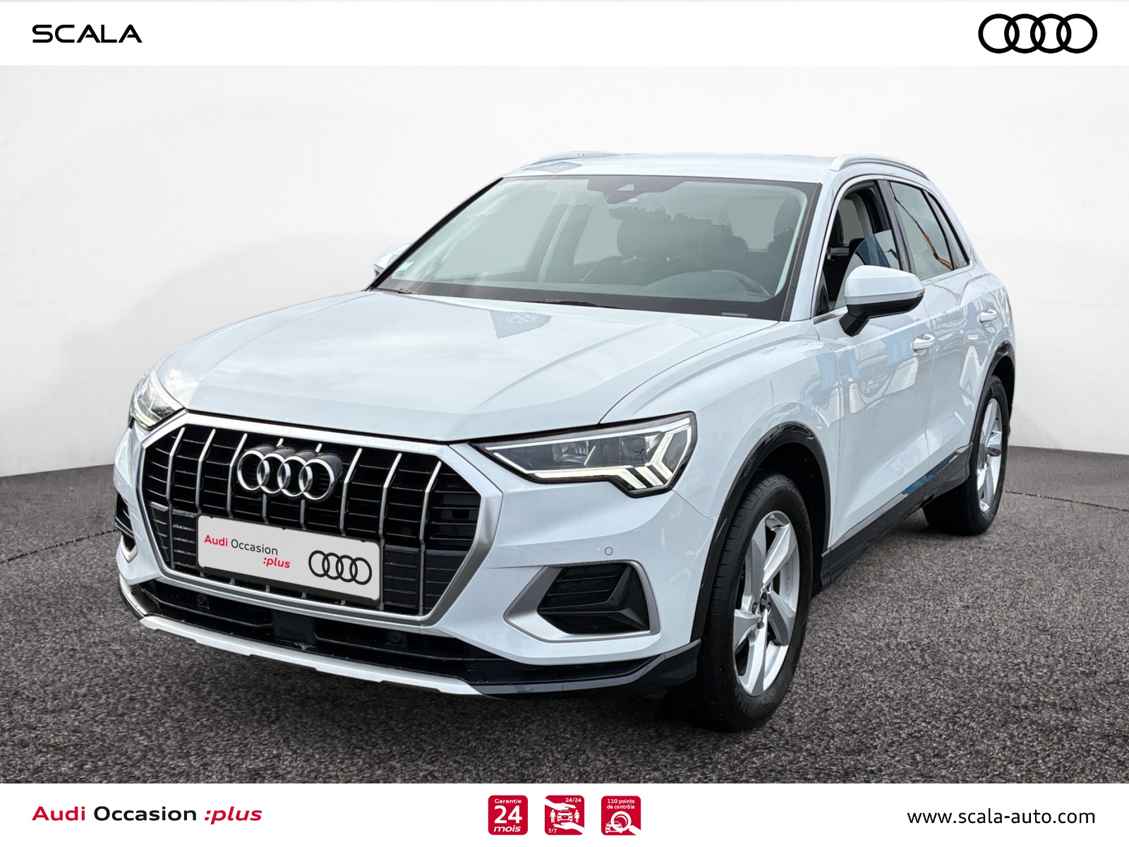 AUDI Q3 34+AVANT+GAUCHE
