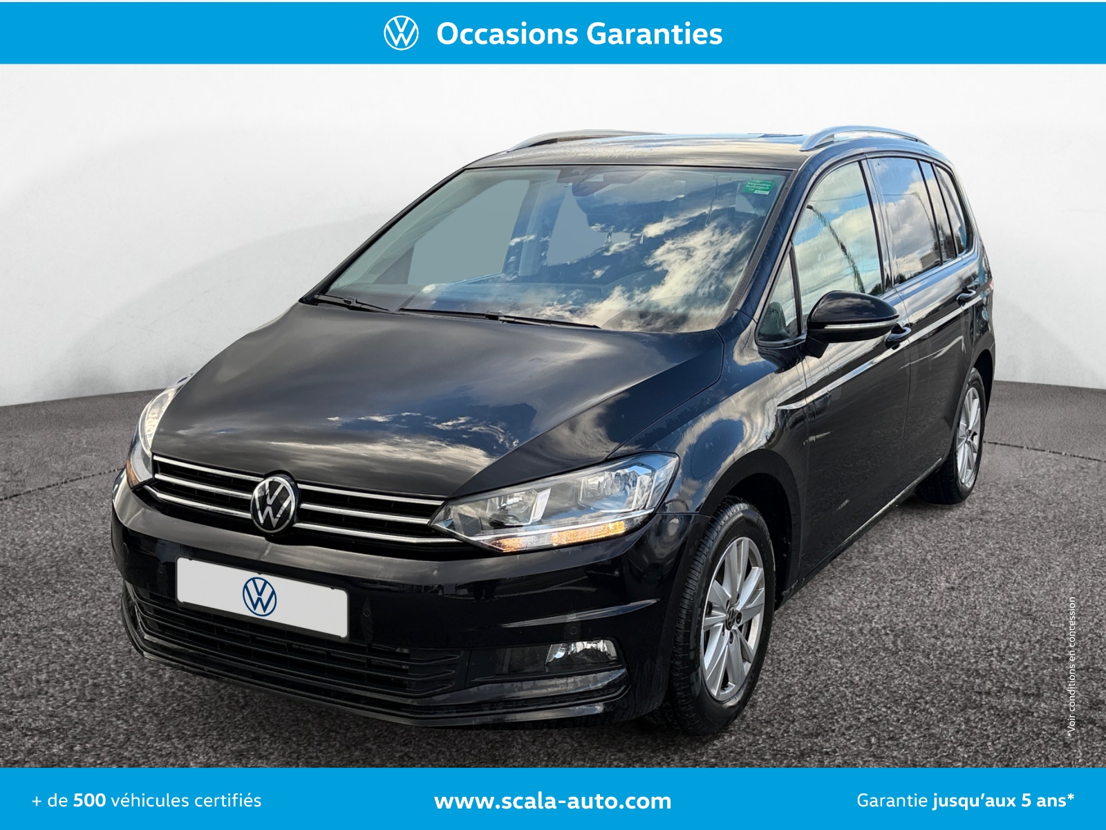 VOLKSWAGEN TOURAN 34+AVANT+GAUCHE