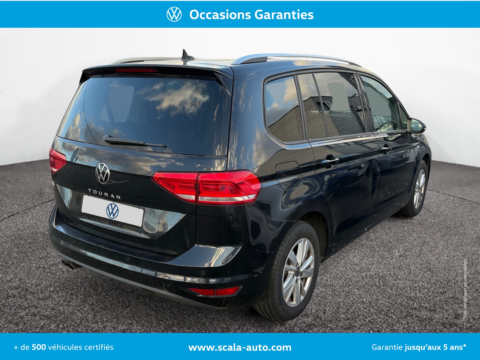 VOLKSWAGEN TOURAN 34+ARRIERE+DROIT