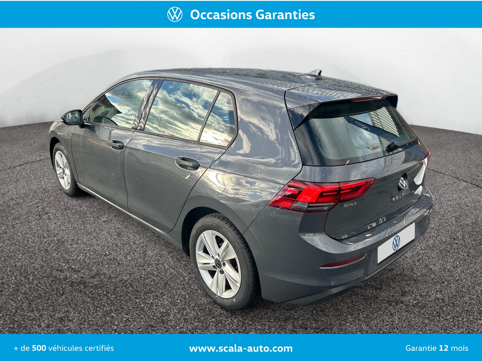 VOLKSWAGEN GOLF 34+ARRIERE+GAUCHE