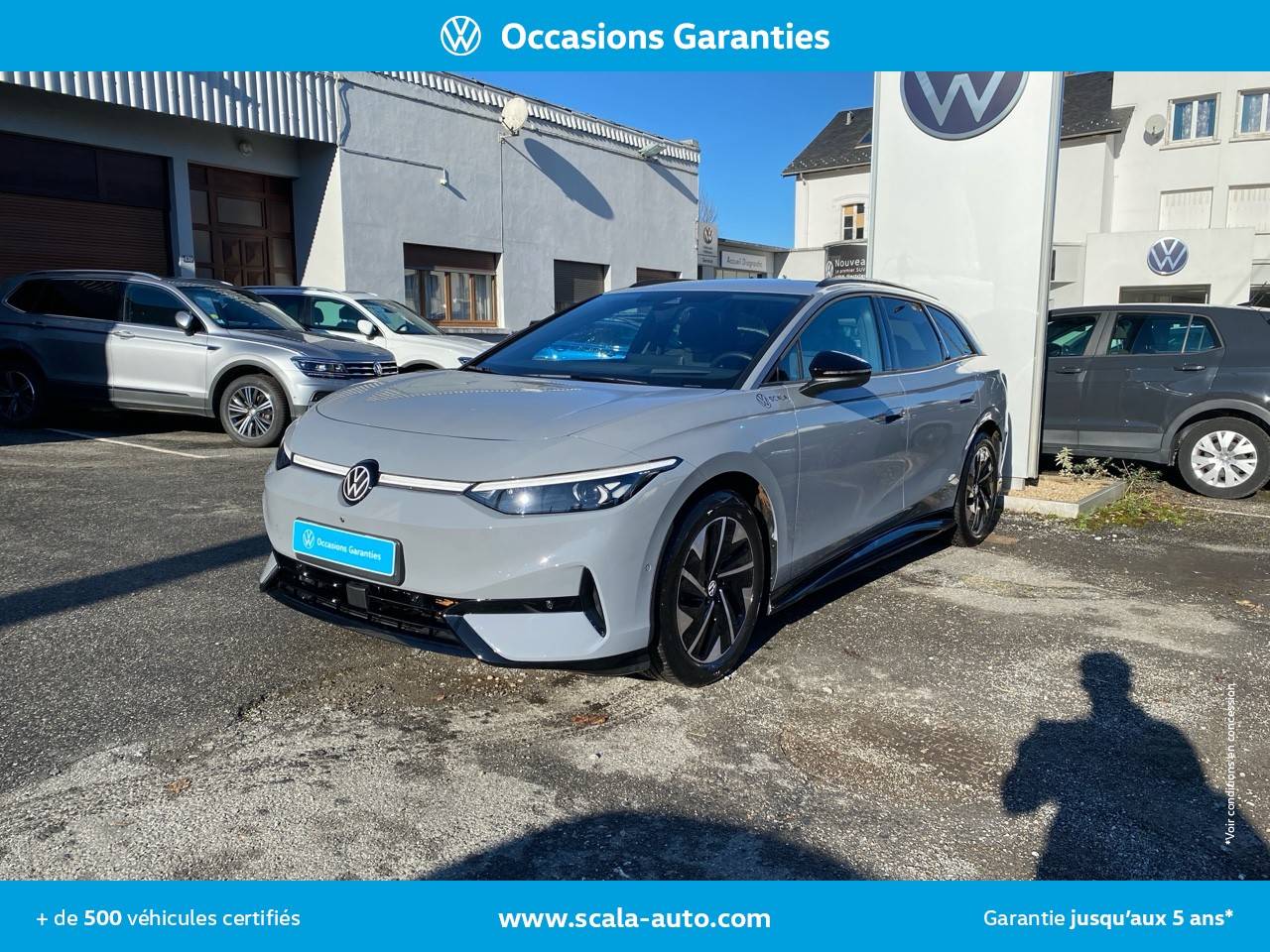 VOLKSWAGEN ID7+TOURER 34+AVANT+GAUCHE