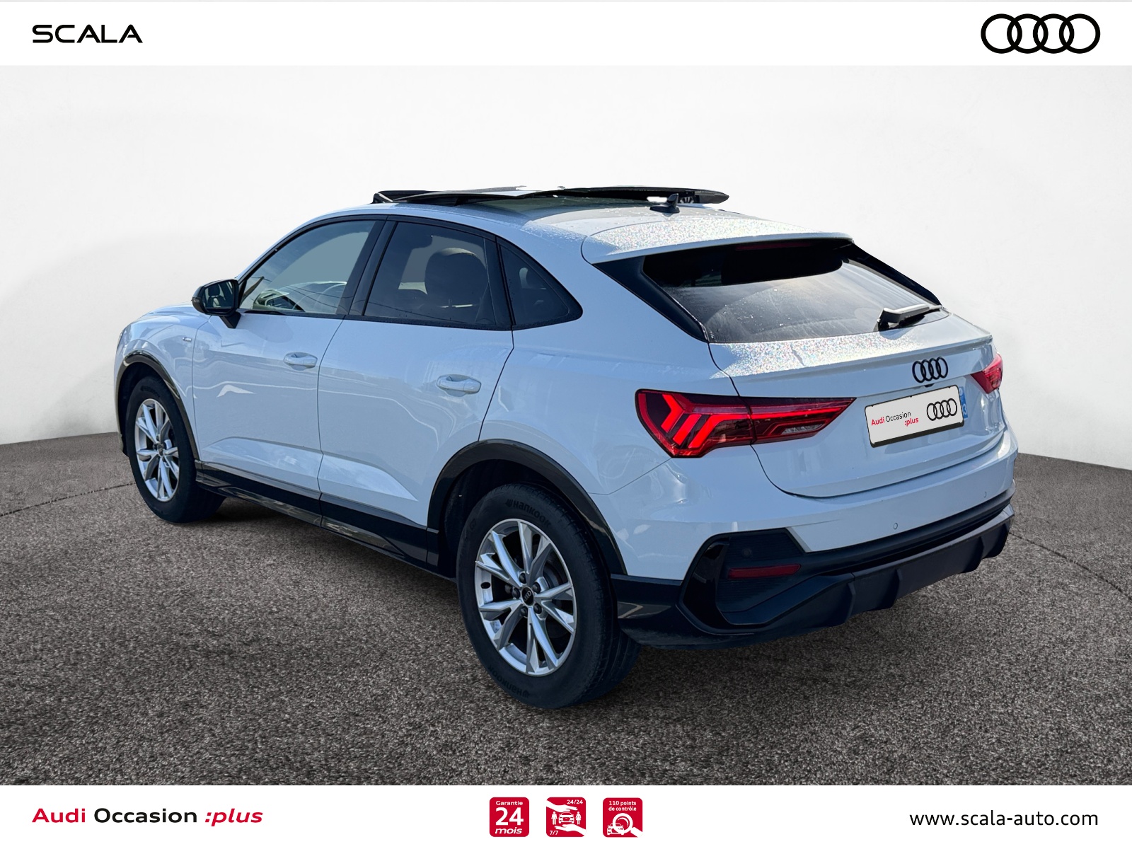 AUDI Q3+SPORTBACK 34+ARRIERE+GAUCHE