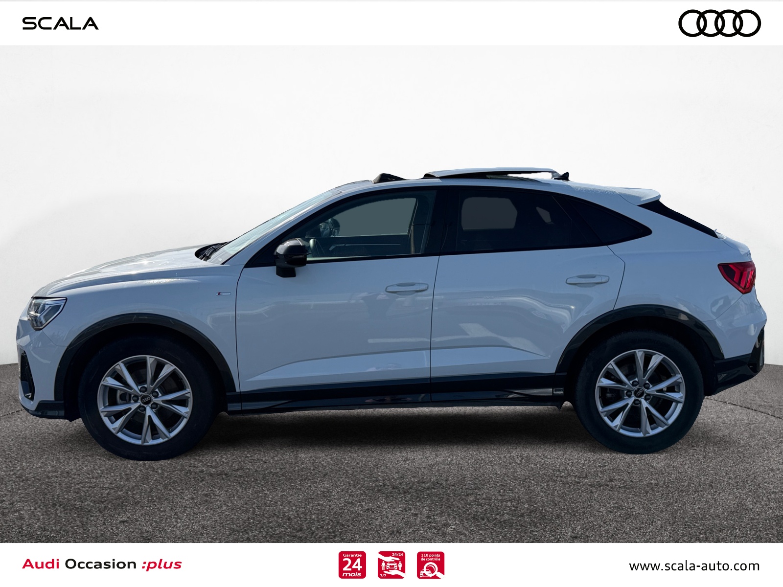 AUDI Q3+SPORTBACK PROFIL+GAUCHE