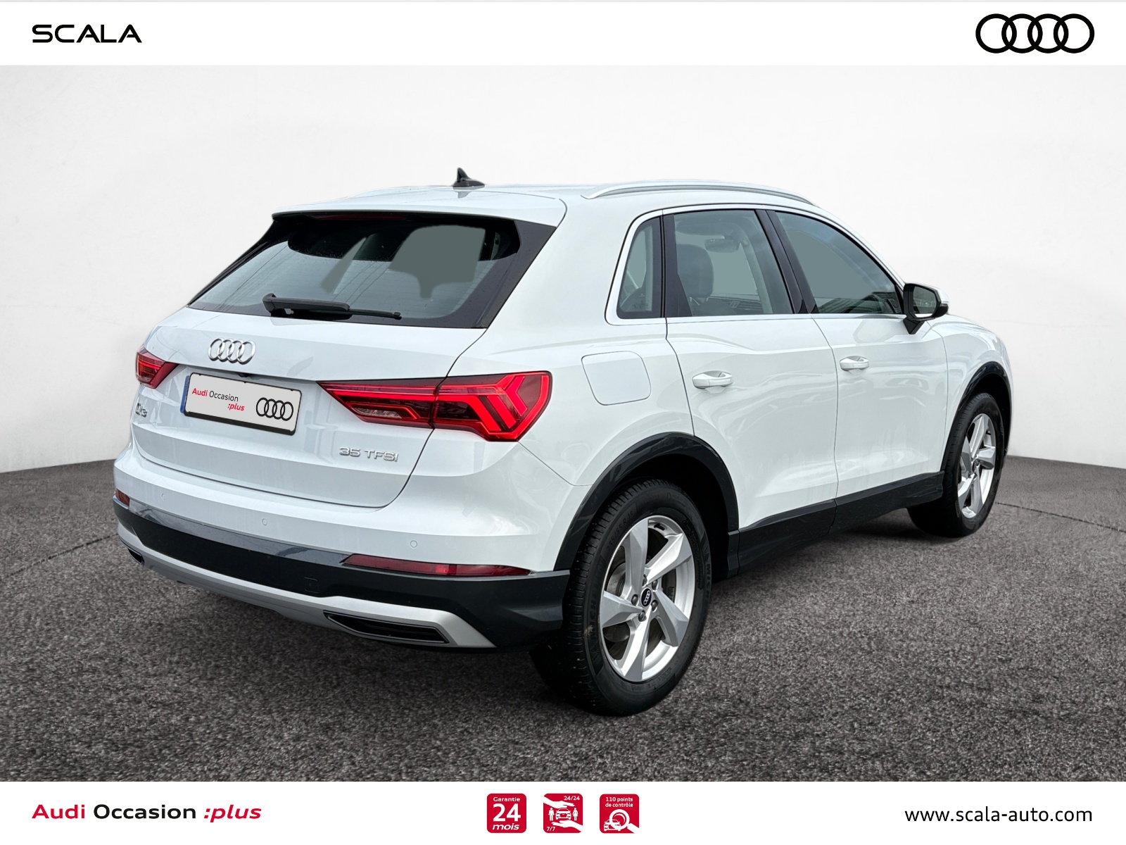 AUDI Q3 34+ARRIERE+DROIT