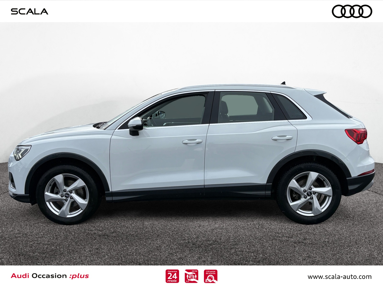 AUDI Q3 PROFIL+GAUCHE
