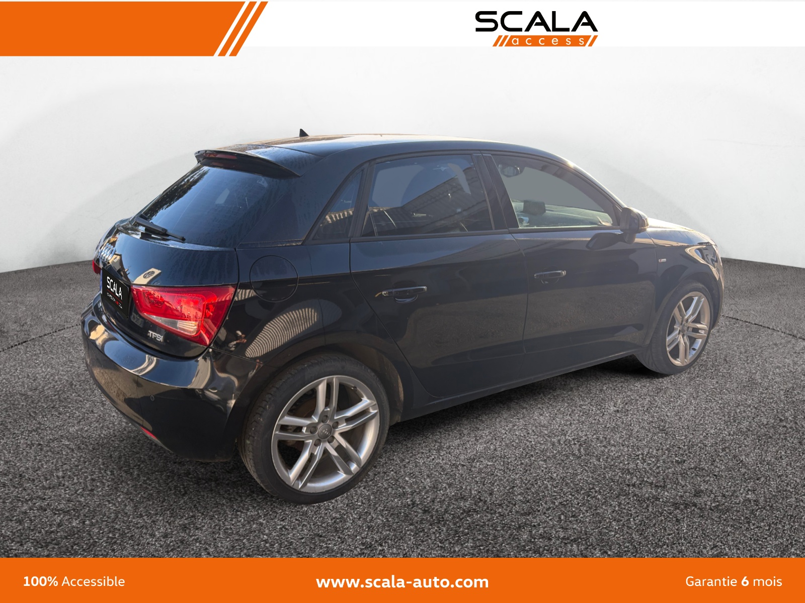 AUDI A1+SPORTBACK 34+ARRIERE+DROIT