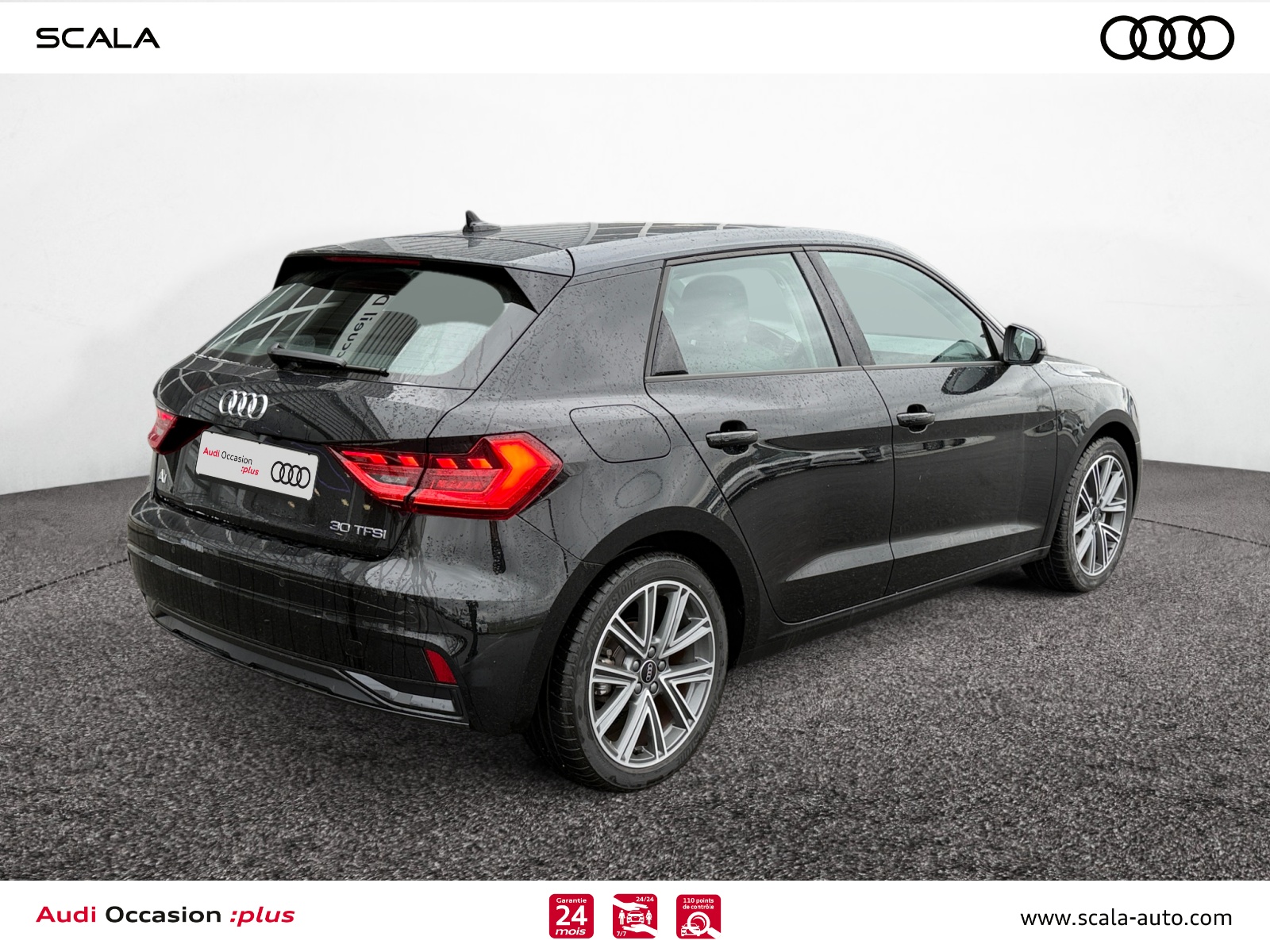 AUDI A1+SPORTBACK 34+ARRIERE+DROIT