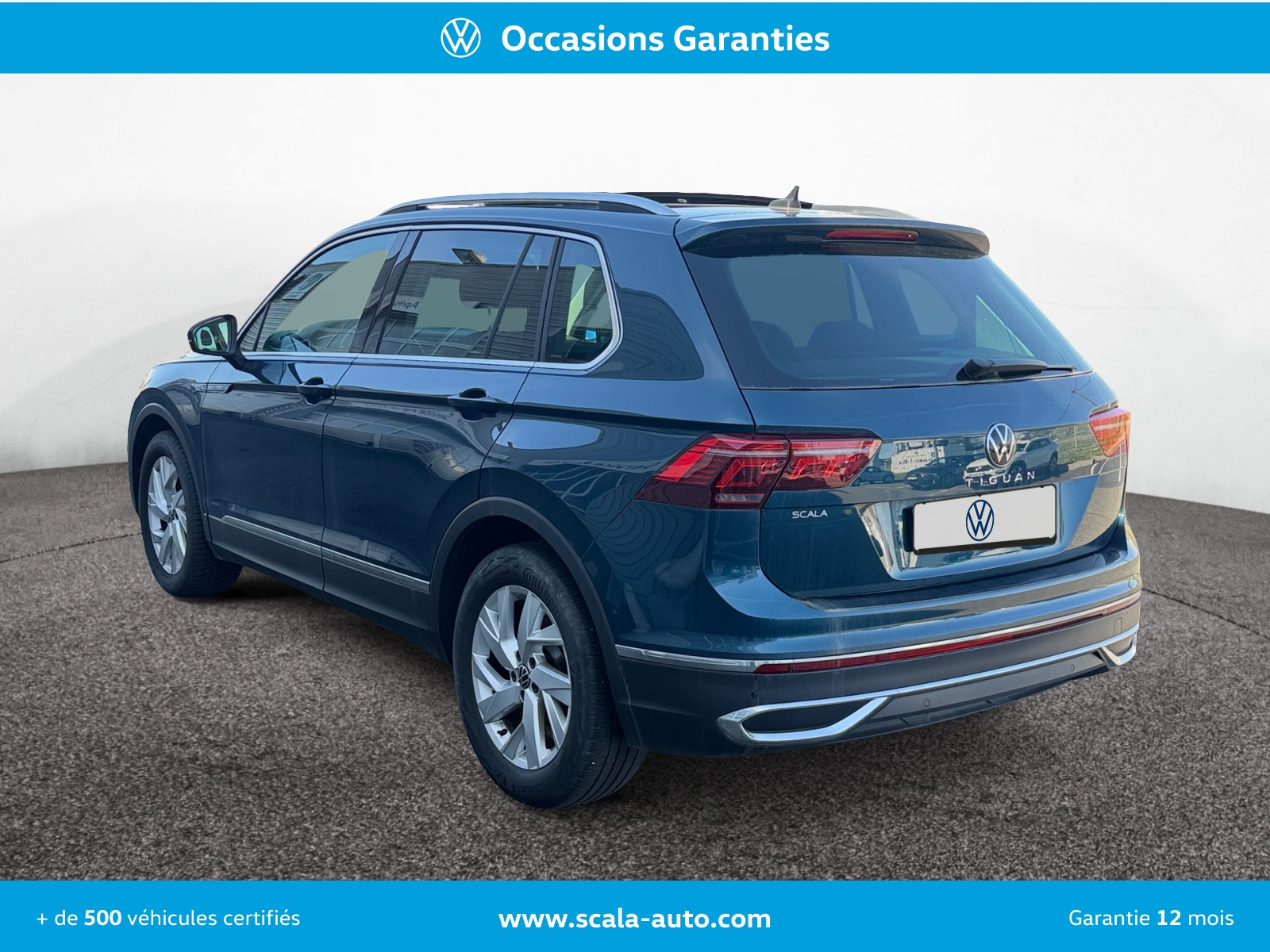 VOLKSWAGEN TIGUAN 34+ARRIERE+GAUCHE