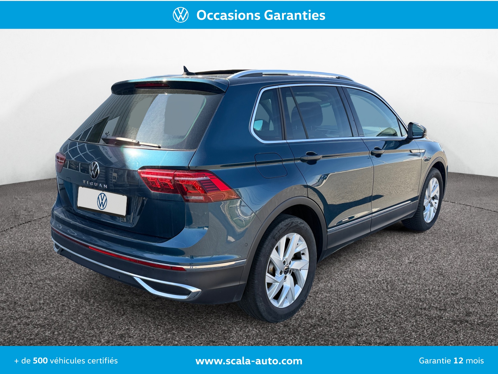 VOLKSWAGEN TIGUAN 34+ARRIERE+DROIT