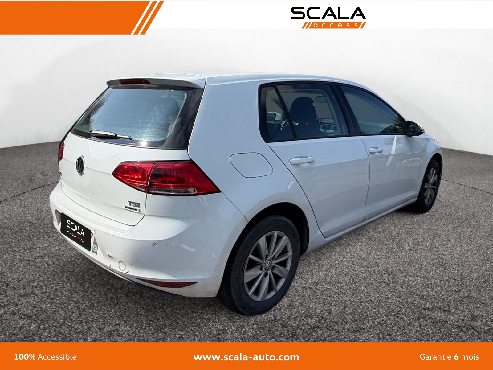 VOLKSWAGEN GOLF 34+ARRIERE+DROIT