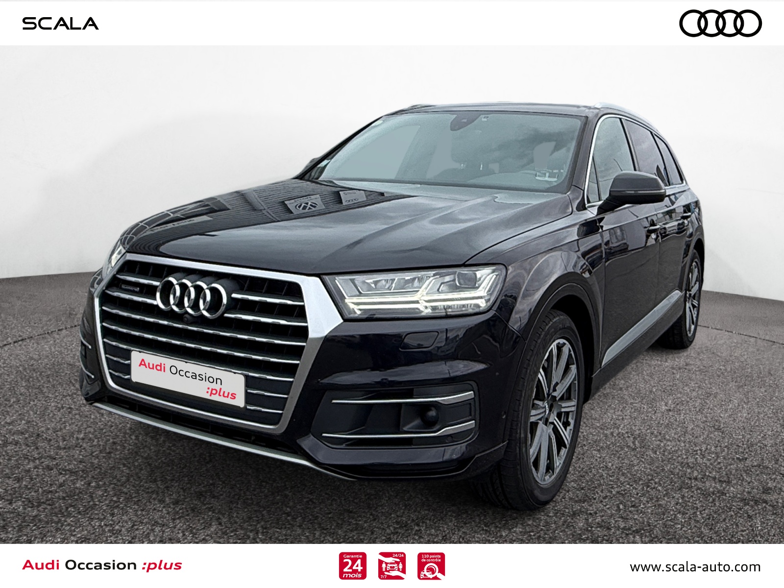 AUDI Q7 34+AVANT+GAUCHE