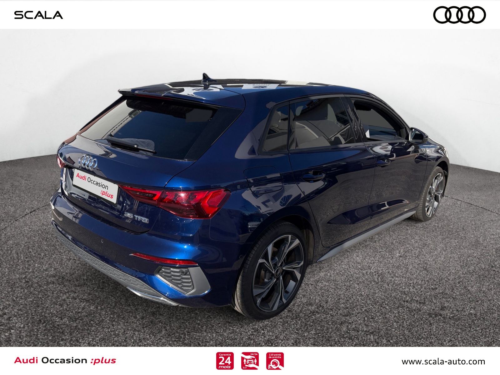 AUDI A3+SPORTBACK 34+ARRIERE+DROIT