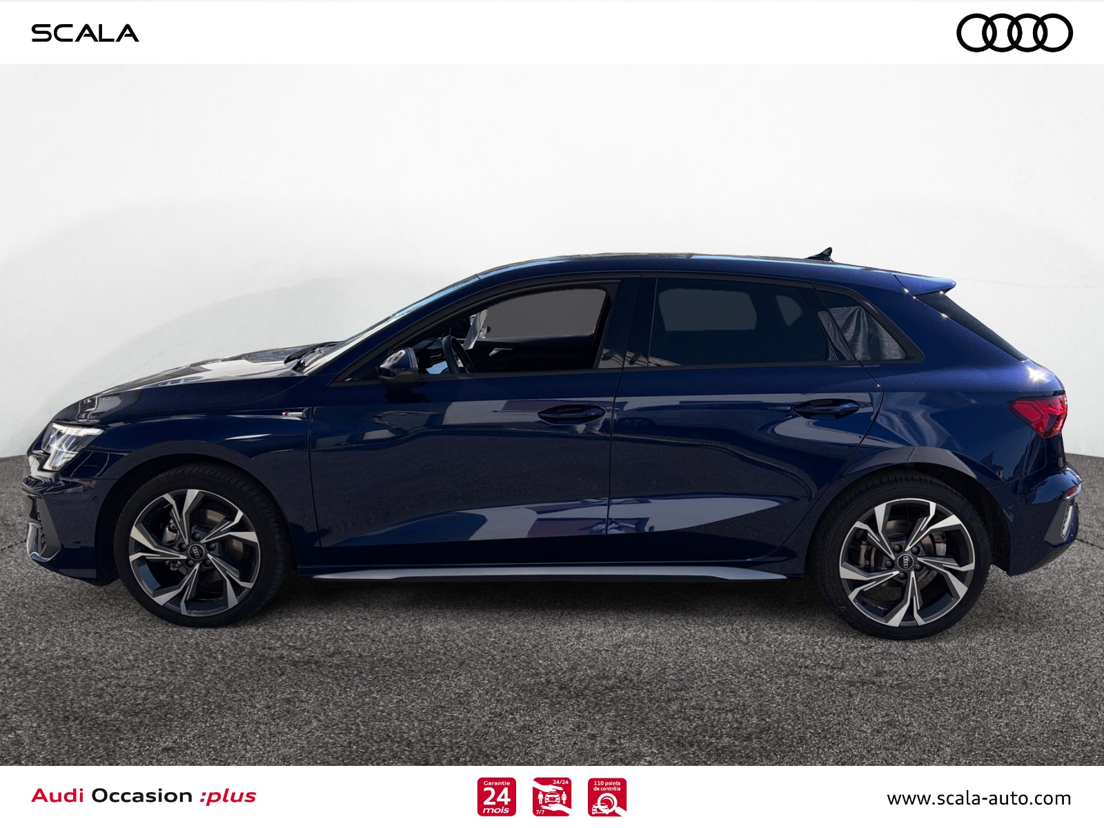 AUDI A3+SPORTBACK PROFIL+GAUCHE