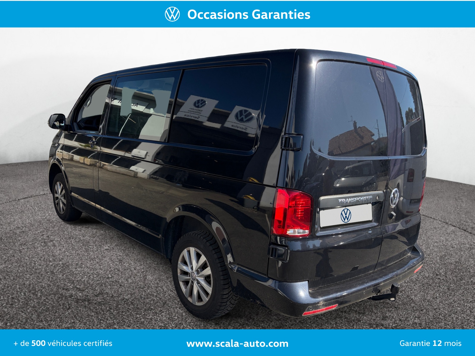 VOLKSWAGEN+UTILITAIRES TRANSPORTER+61+PROCAB 34+ARRIERE+GAUCHE