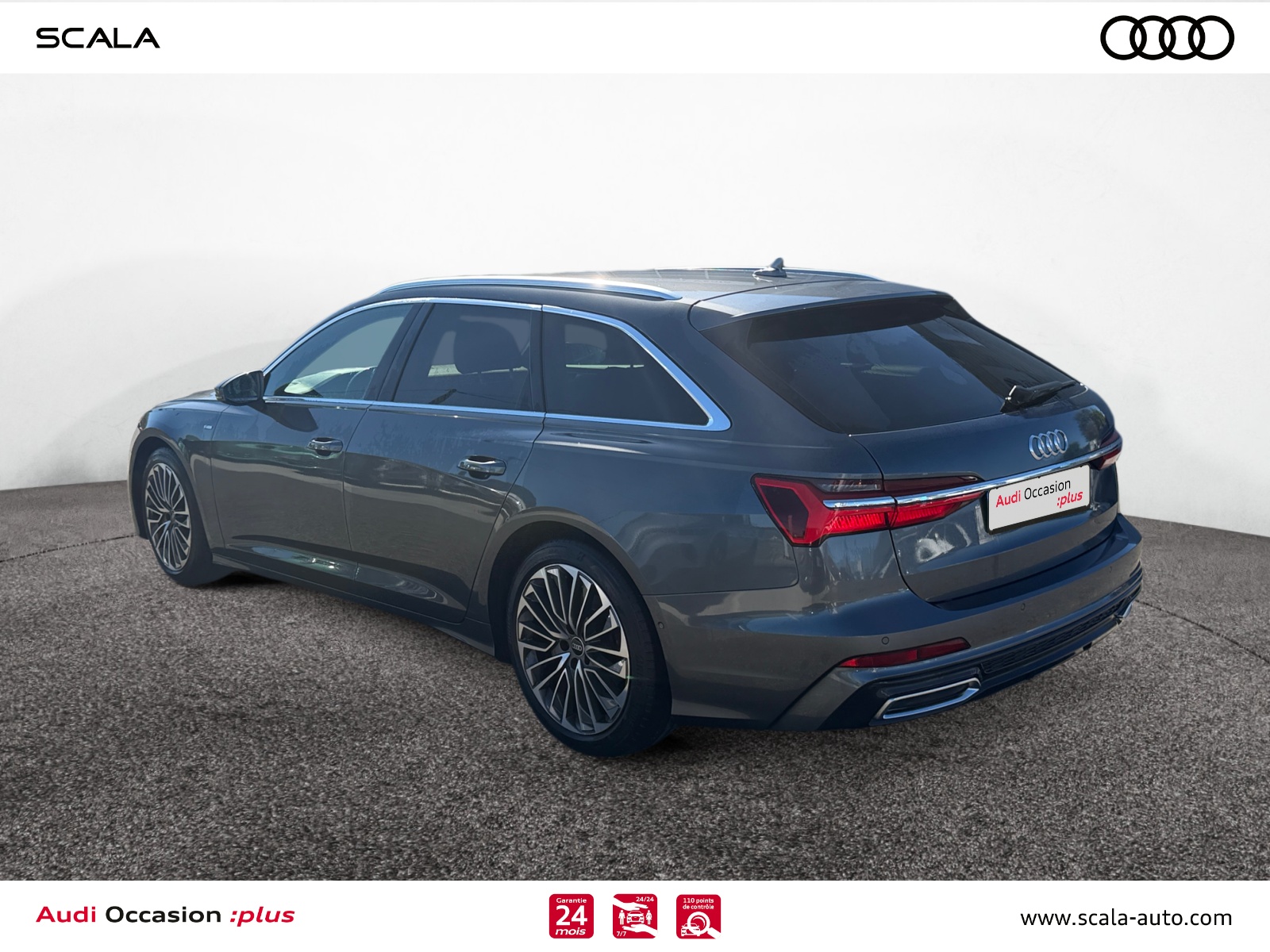 AUDI A6+AVANT 34+ARRIERE+GAUCHE