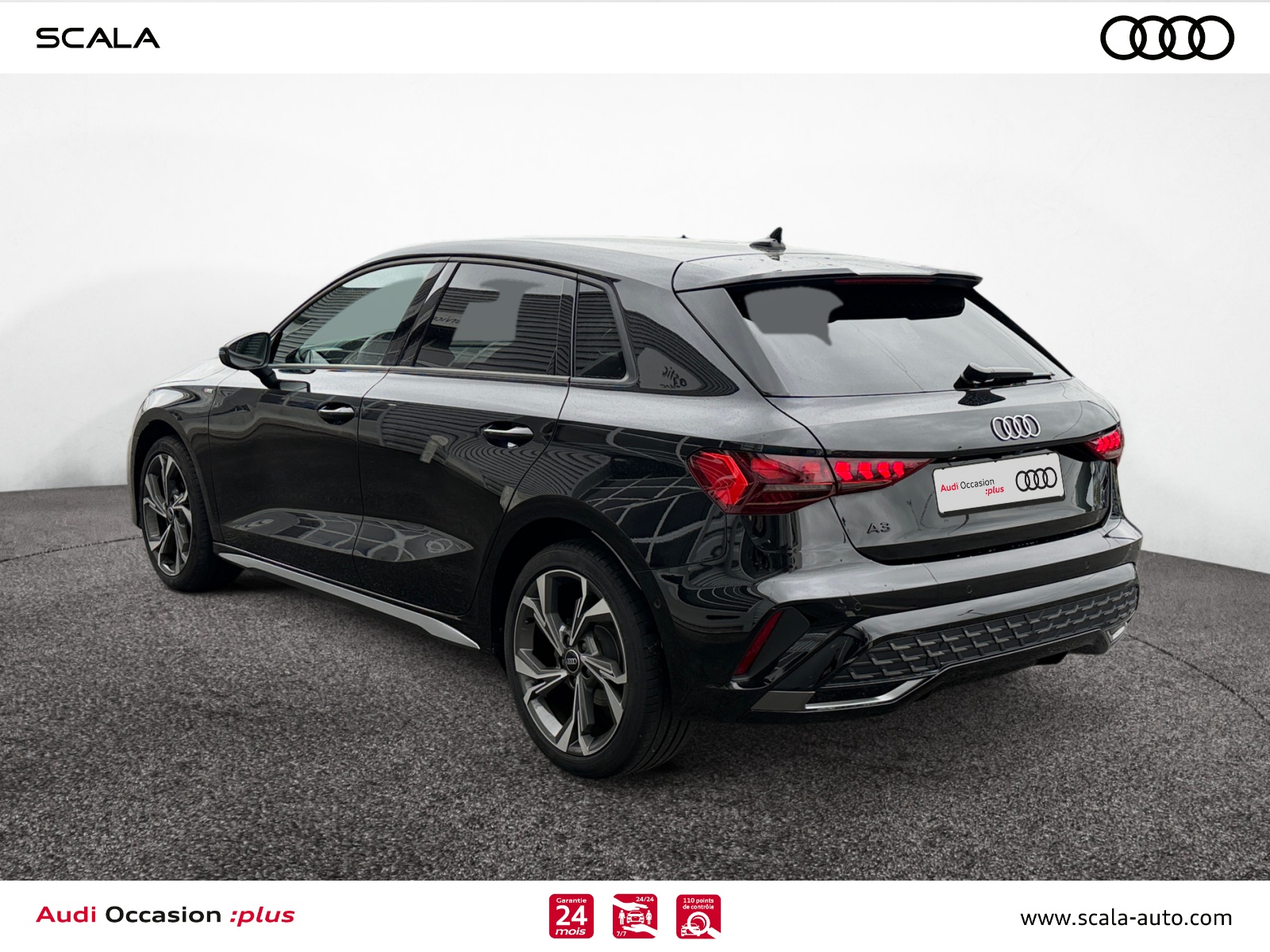 AUDI A3+SPORTBACK 34+ARRIERE+GAUCHE