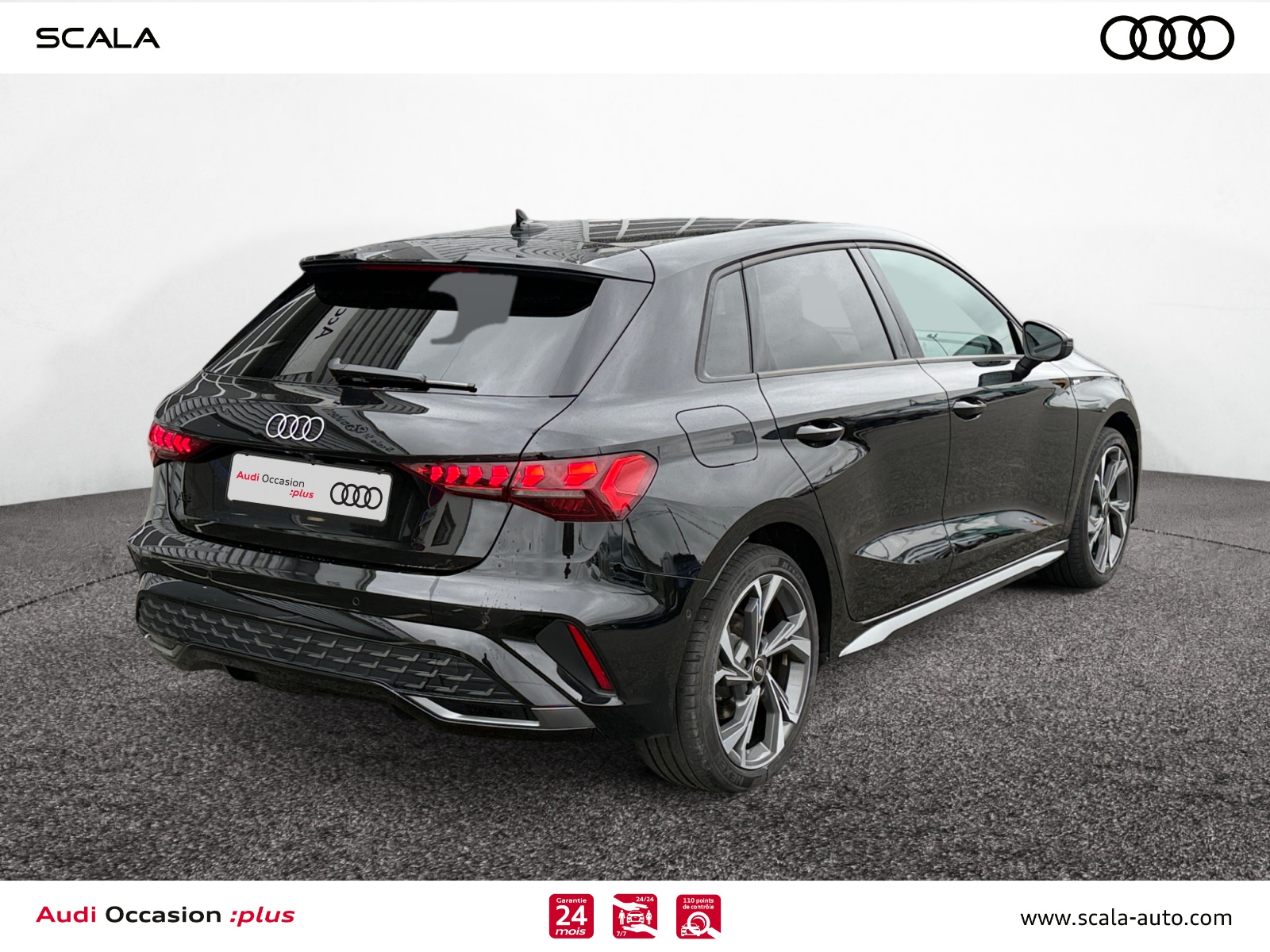 AUDI A3+SPORTBACK 34+ARRIERE+DROIT