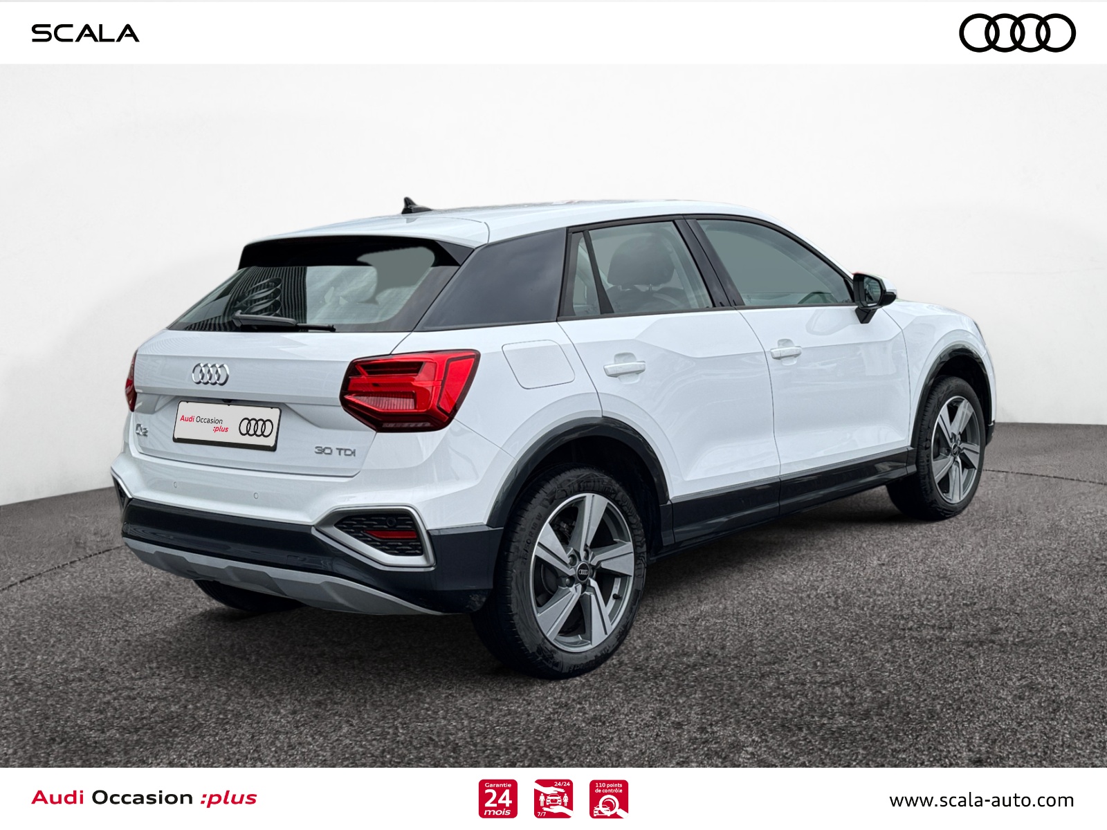 AUDI Q2 34+ARRIERE+DROIT