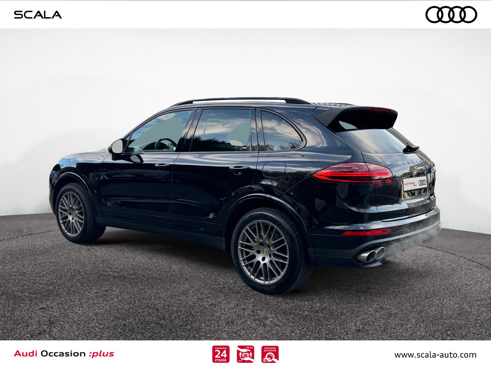 PORSCHE CAYENNE 34+ARRIERE+GAUCHE