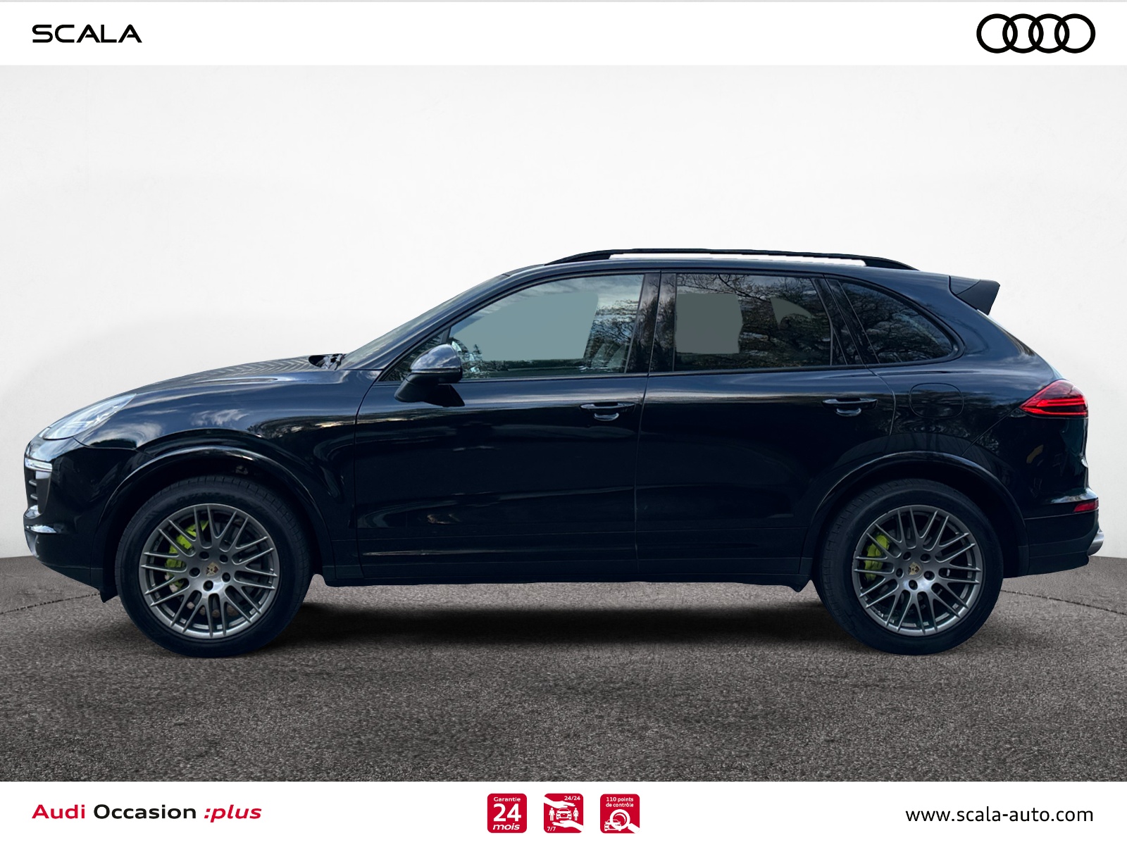 PORSCHE CAYENNE PROFIL+GAUCHE