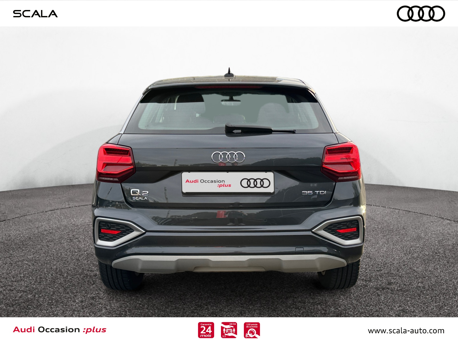 AUDI Q2 FACE+ARRIERE