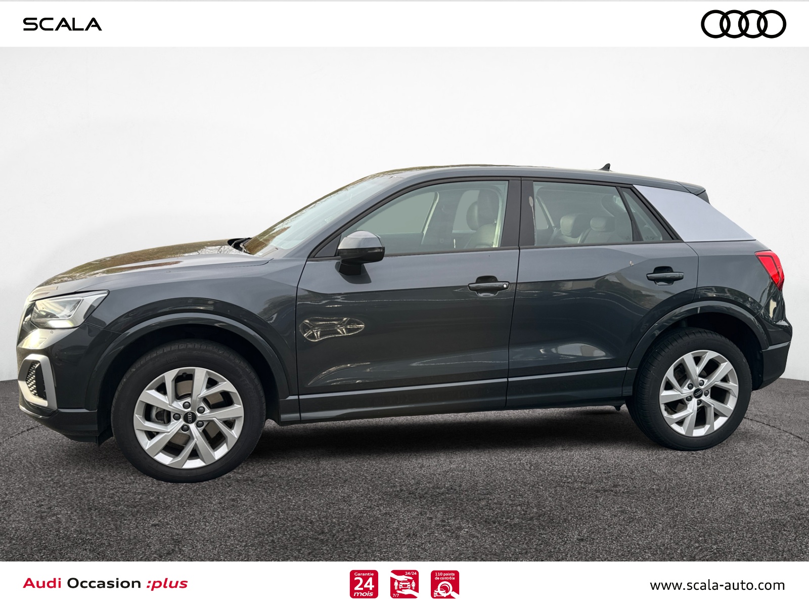 AUDI Q2 PROFIL+GAUCHE