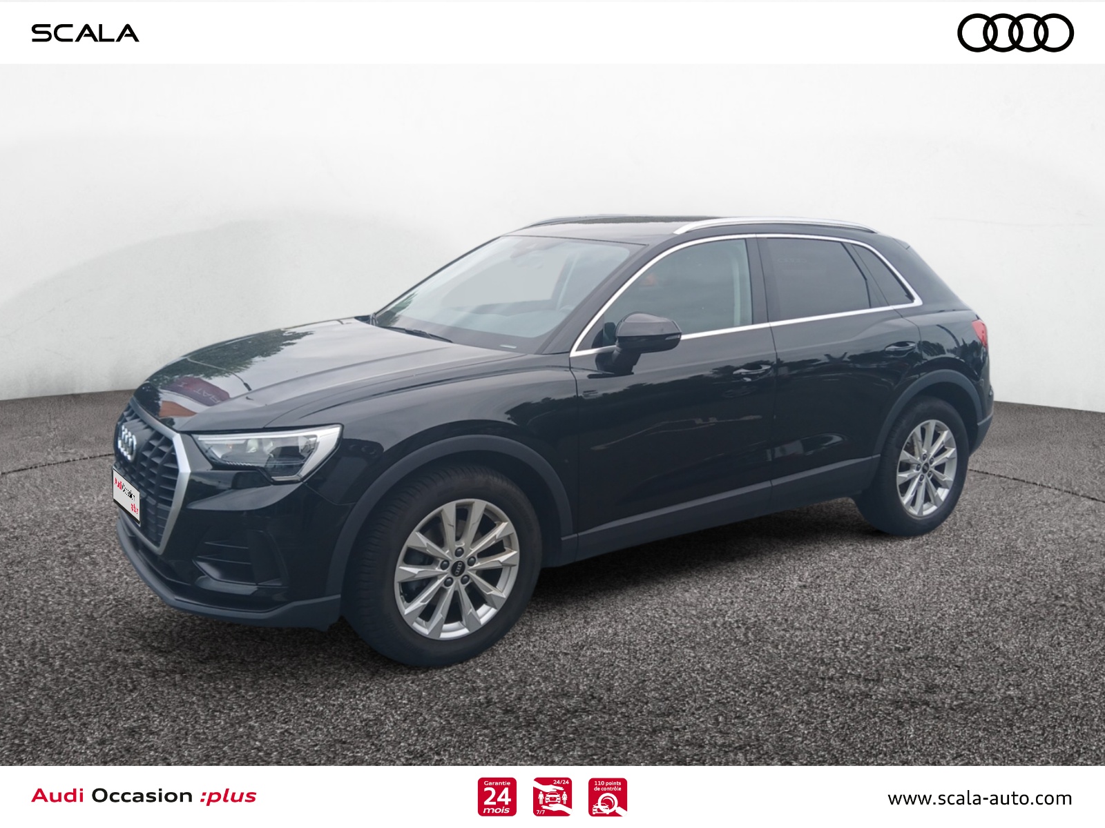 AUDI Q3 34+AVANT+GAUCHE
