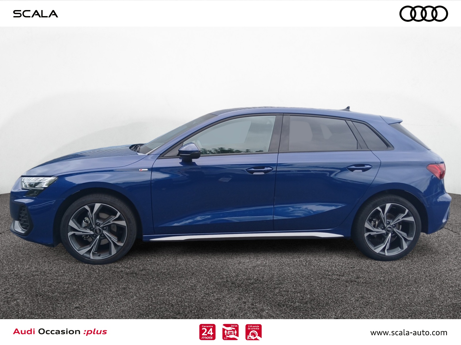 AUDI A3+SPORTBACK PROFIL+GAUCHE