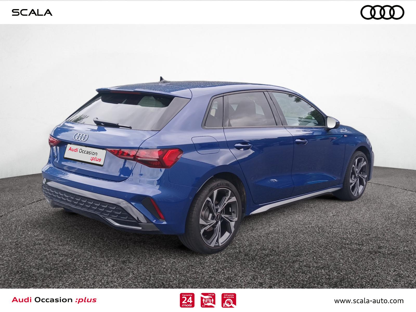 AUDI A3+SPORTBACK 34+ARRIERE+DROIT