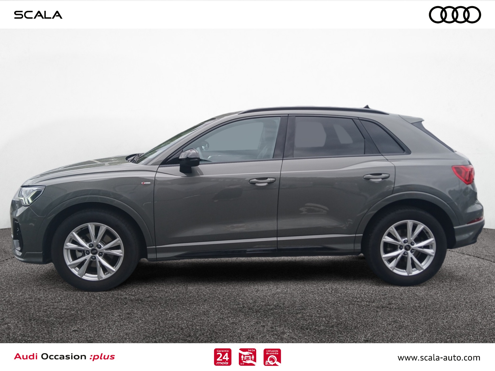 AUDI Q3 PROFIL+GAUCHE