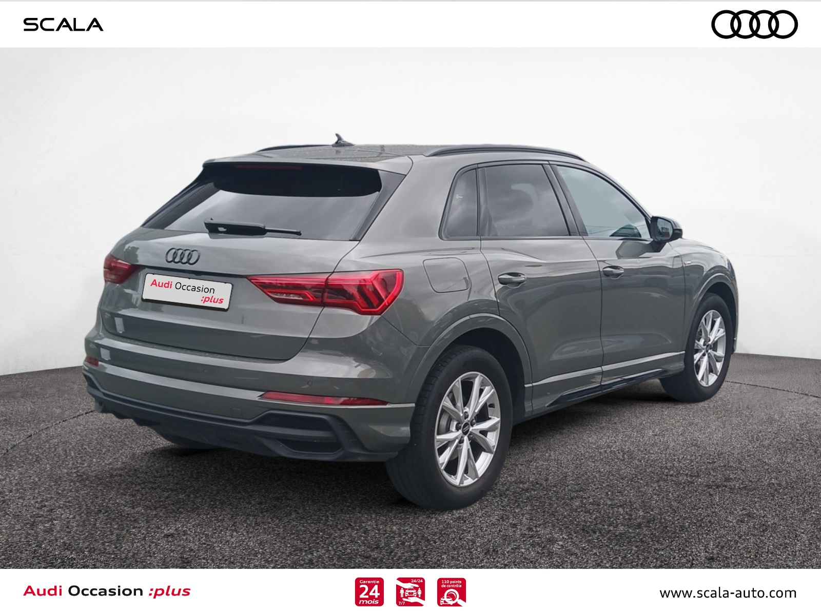 AUDI Q3 34+ARRIERE+DROIT