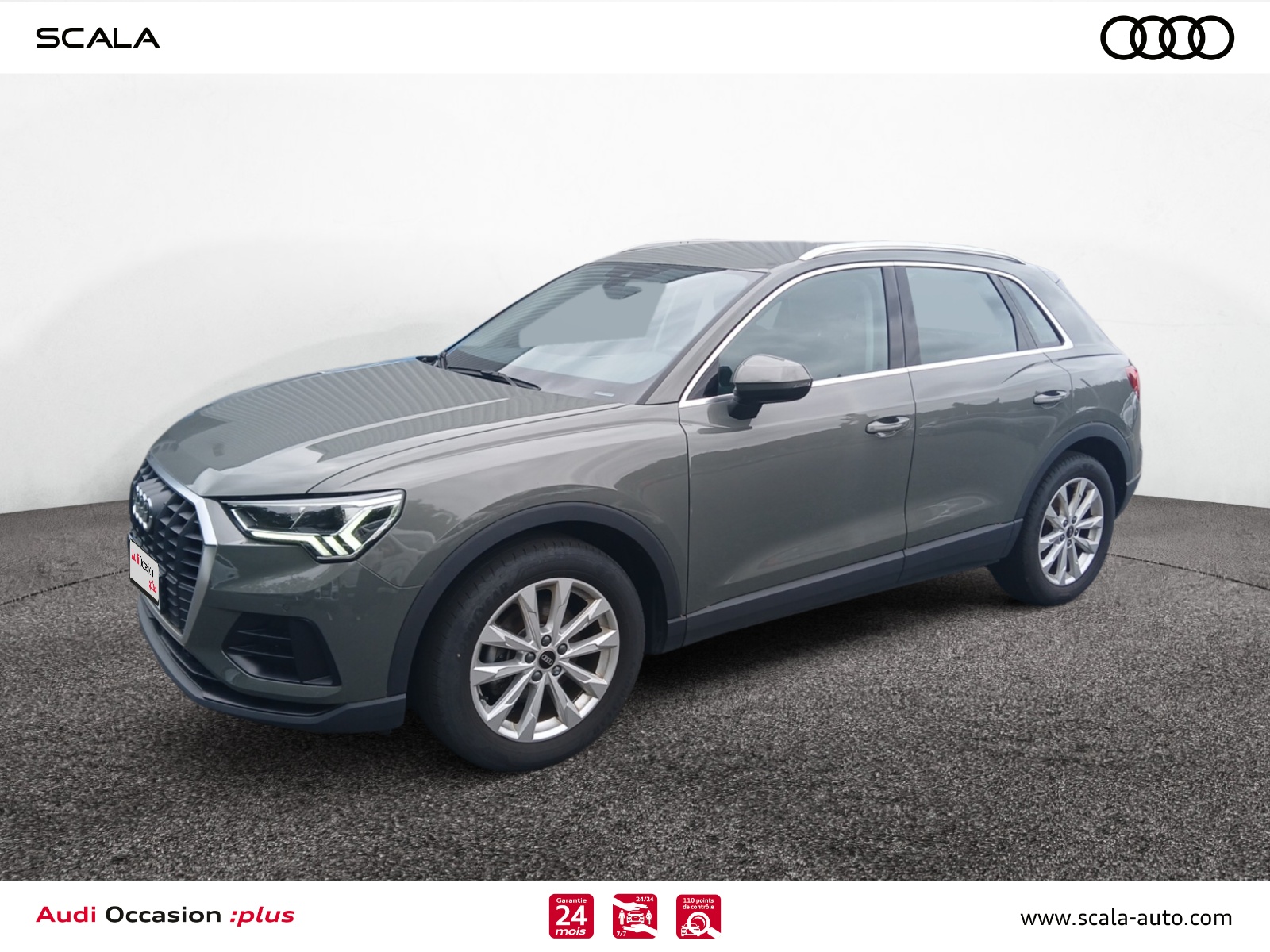 AUDI Q3 34+AVANT+GAUCHE