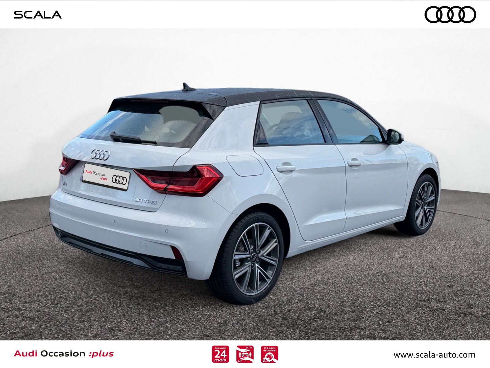 AUDI A1+SPORTBACK 34+ARRIERE+DROIT