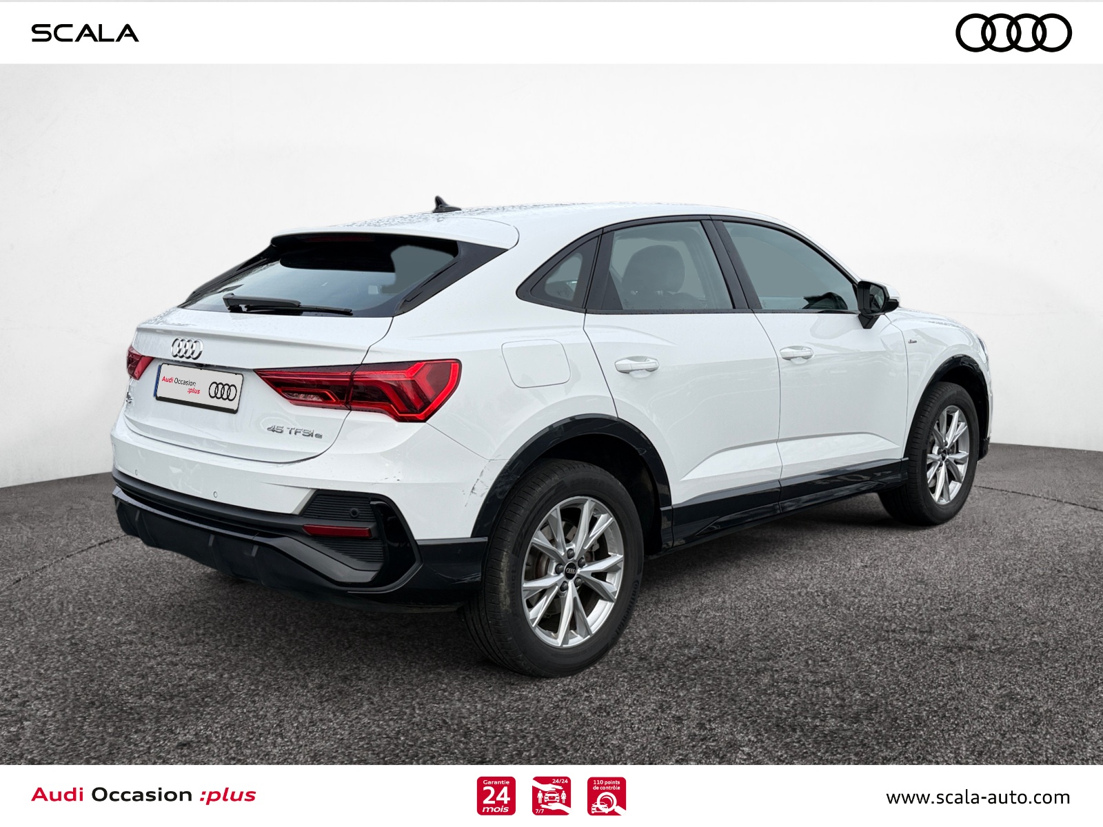 AUDI Q3+SPORTBACK 34+ARRIERE+DROIT