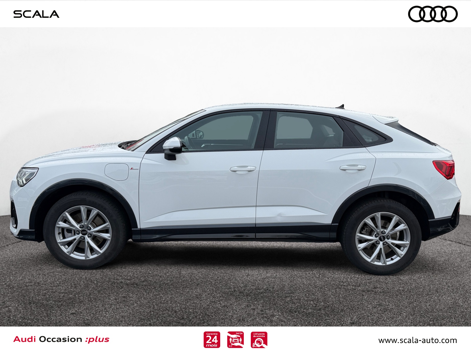 AUDI Q3+SPORTBACK PROFIL+GAUCHE