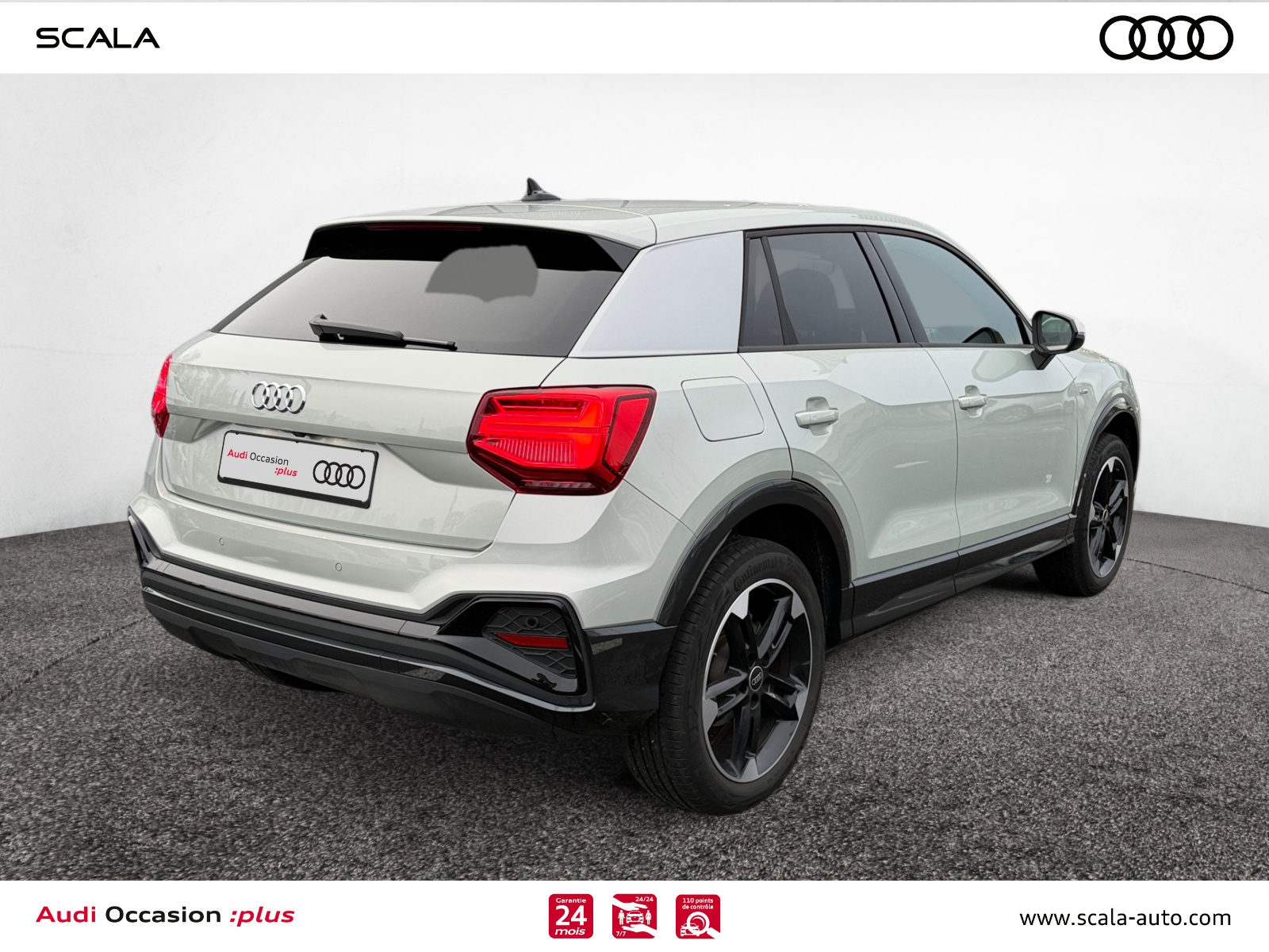 AUDI Q2 34+ARRIERE+DROIT