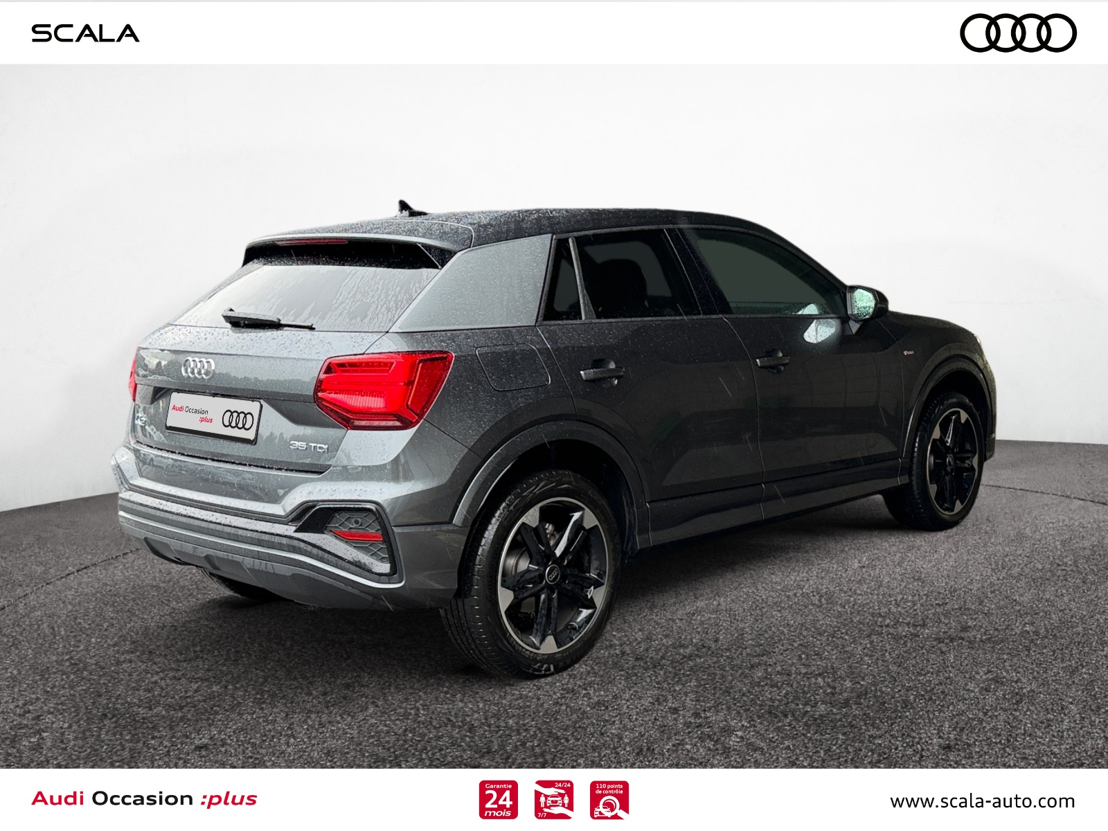 AUDI Q2 34+ARRIERE+DROIT