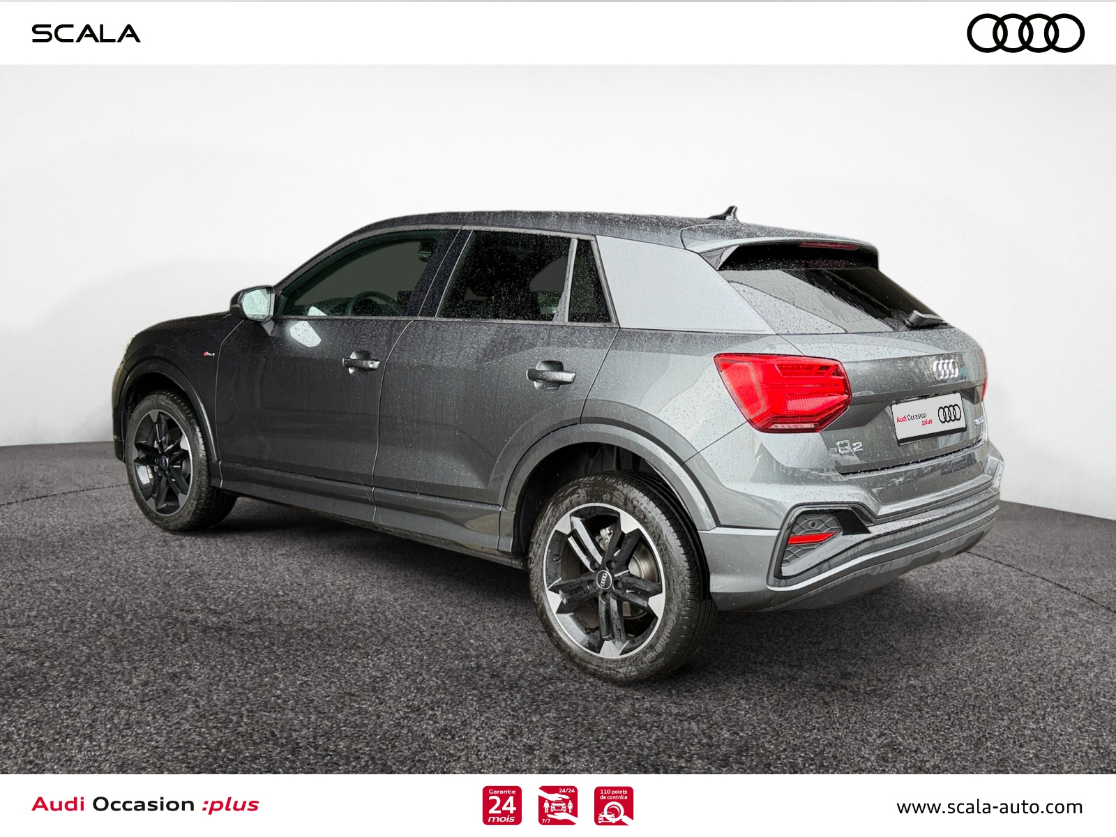 AUDI Q2 34+ARRIERE+GAUCHE