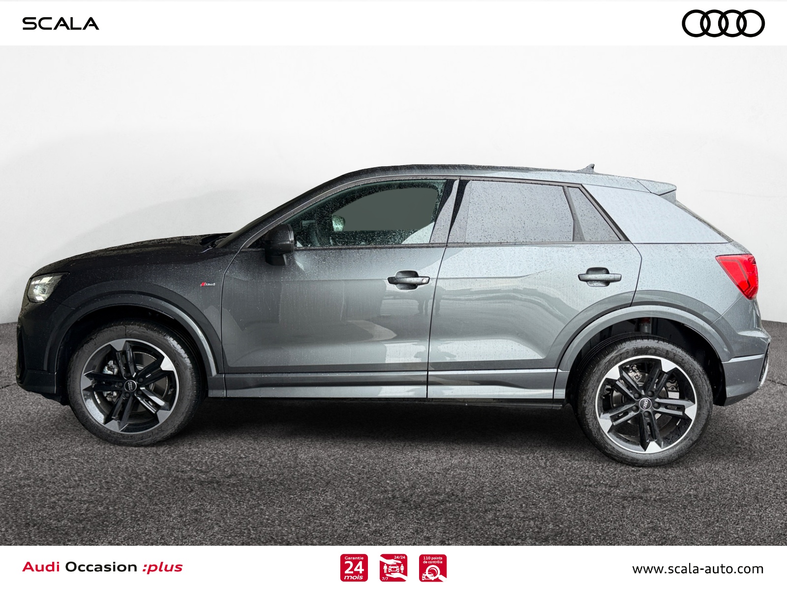 AUDI Q2 PROFIL+GAUCHE