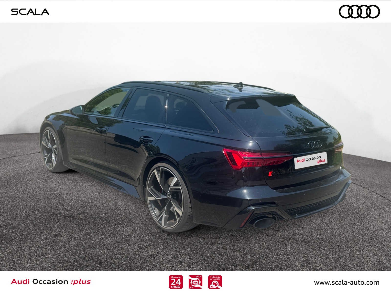 AUDI RS6+AVANT 34+ARRIERE+GAUCHE